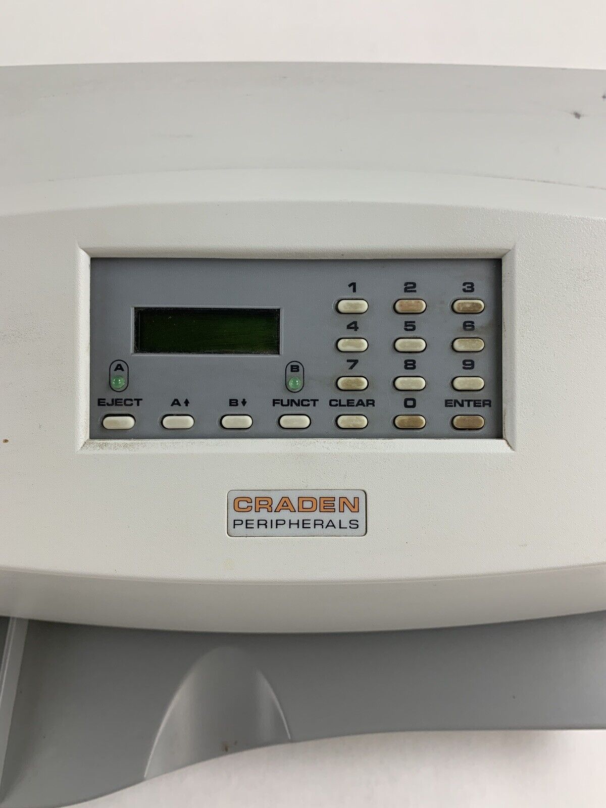 Craden Peripherals DP9 Passbook/Transcation Printer Tested No Ribbon White