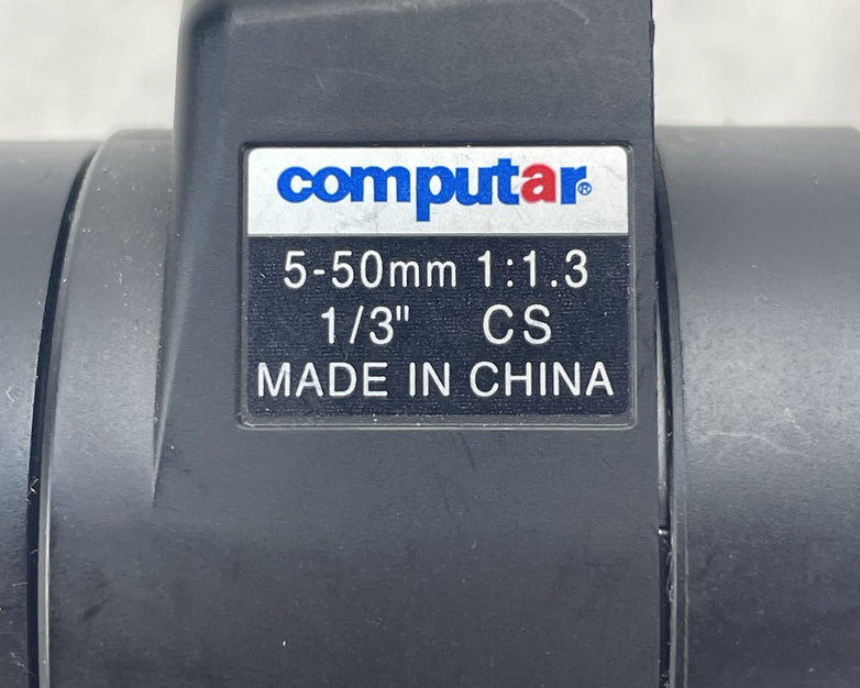 Computar 5-50mm Varifocal Industrial CCTV Security Cam Lense