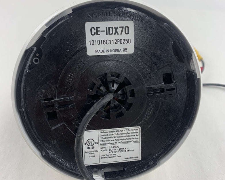 CE-IDX70 Dome Camera For Parts or Repair