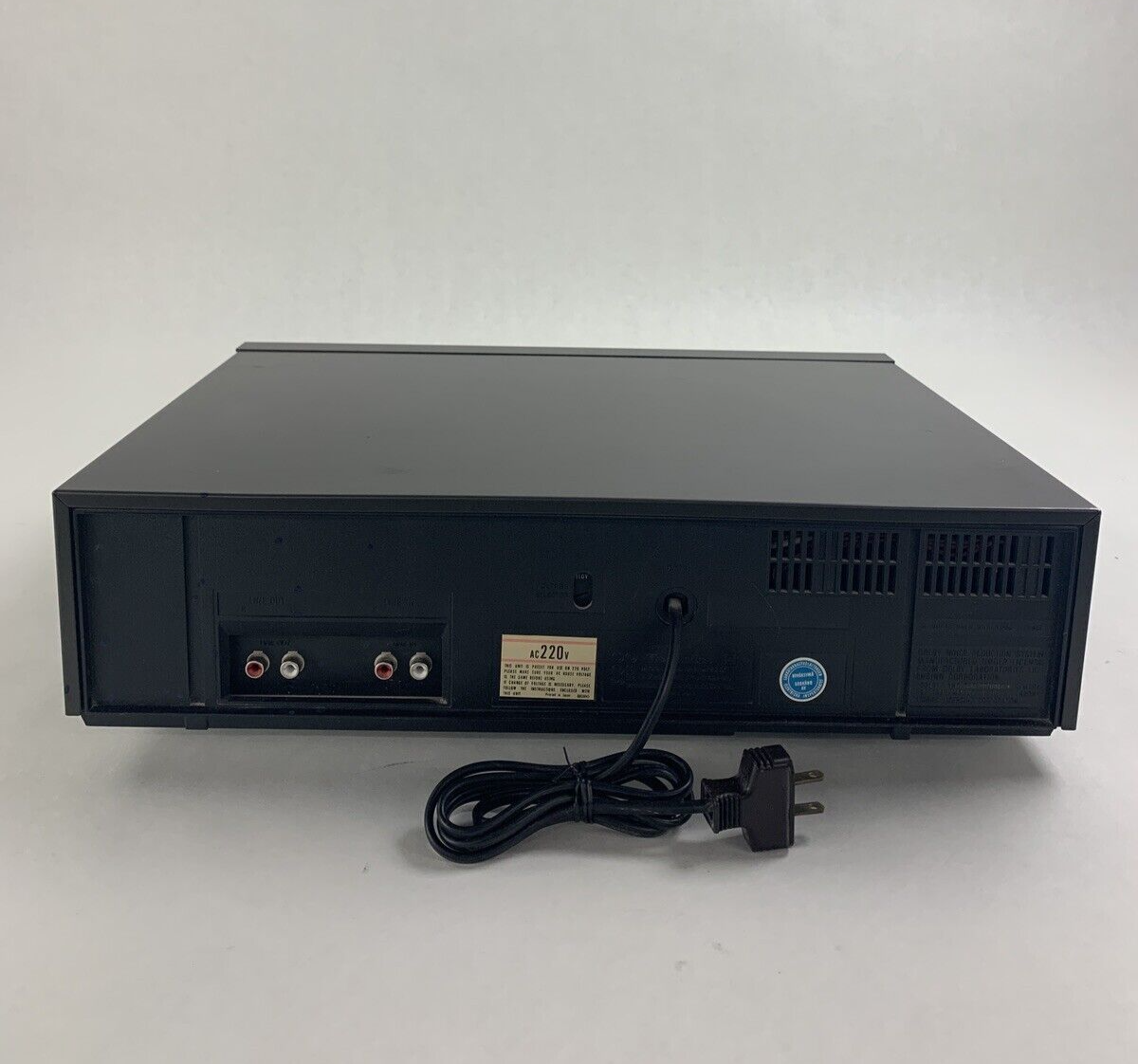 Technics M255X Single Cassette Stereo Deck Bad Control Panel For Parts & Repair