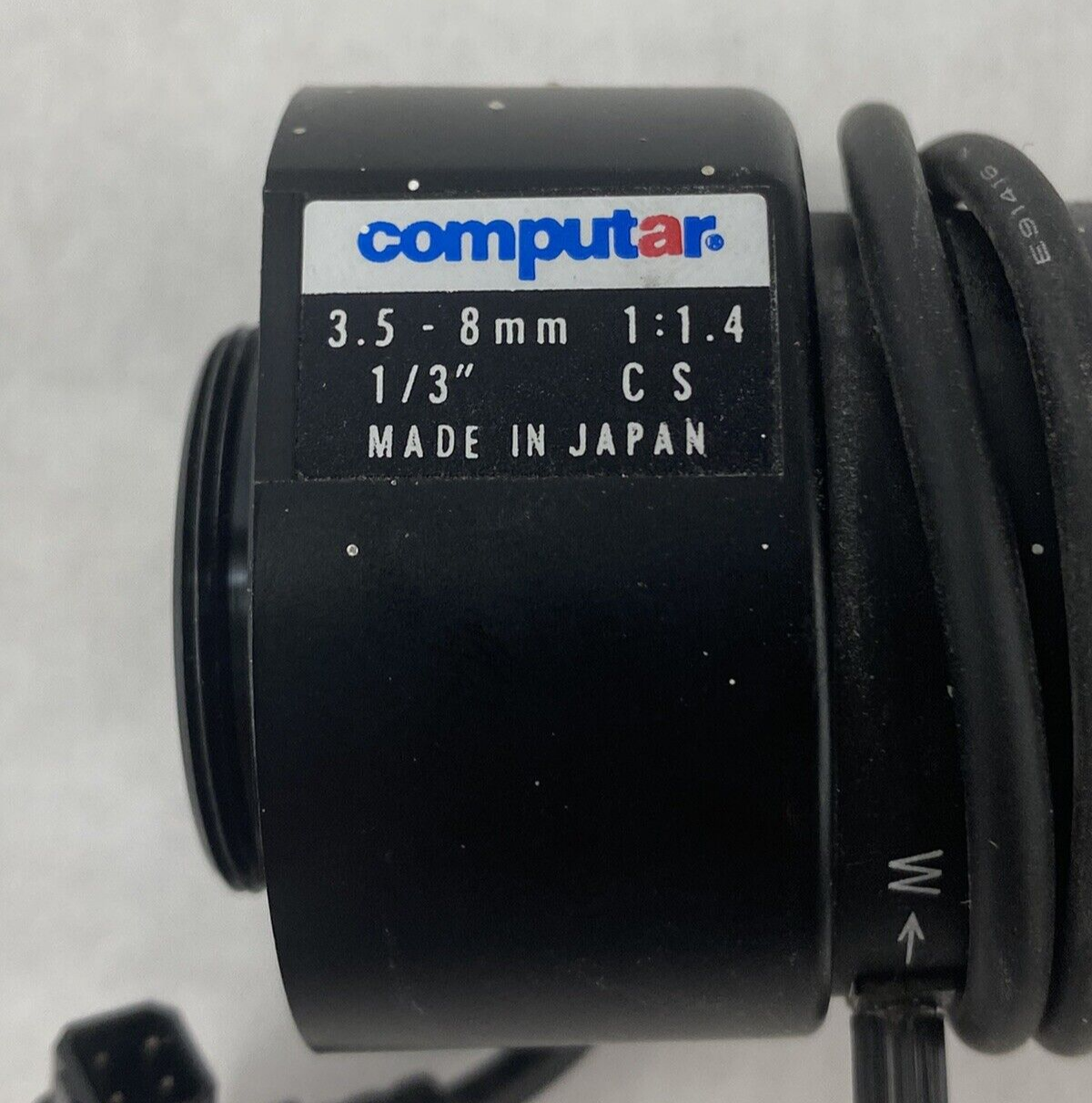 Lot of 6 Computar 3.5-8mm 1:1.4 1/3" CS CCTV Camera Lens CS Mount Japan