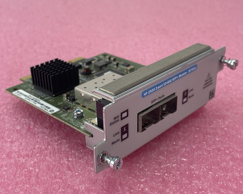 HP J9731A 2920 2 Port 10GbE SFP Module Tested & Reset