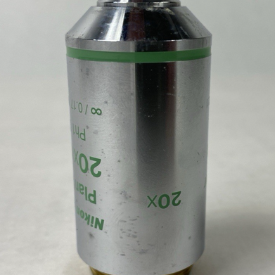 Nikon Plan Fluor 20x 0.50 Ph1 DLL WD 2.1 Microscope Objective Lens
