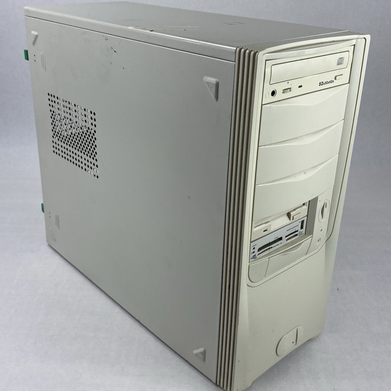 Unbranded Beige Vintage ATX Mid Tower Computer Case with 300W Power Supply
