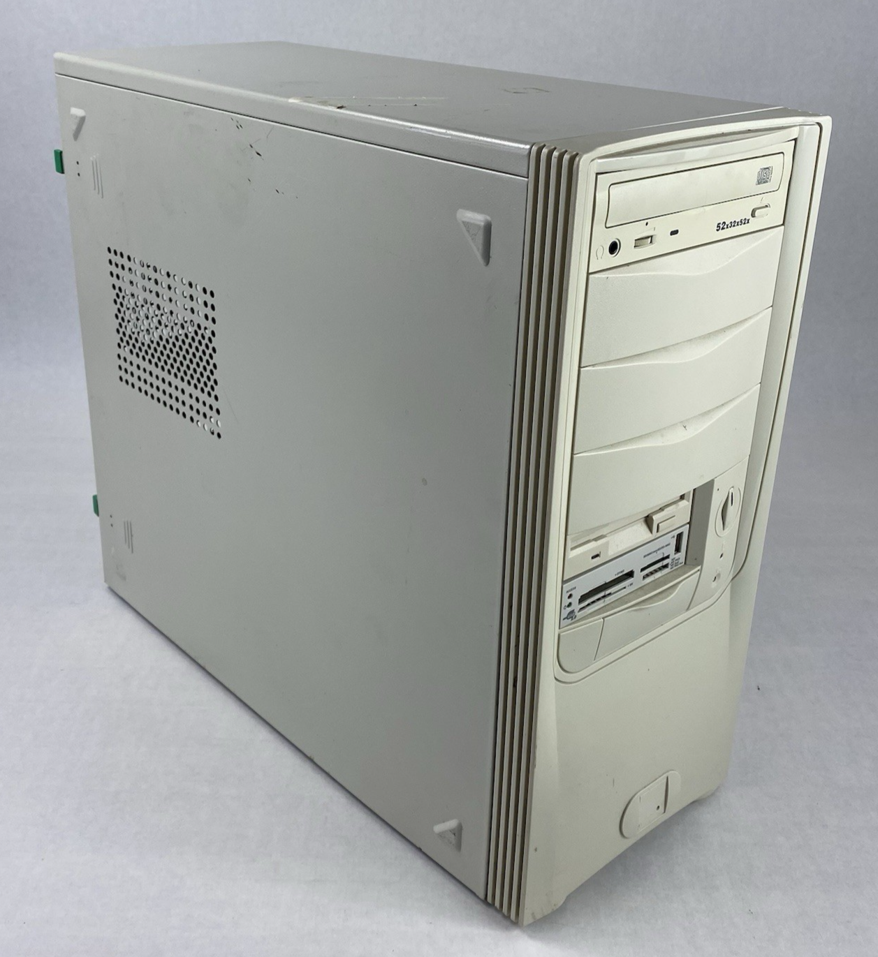 Unbranded Beige Vintage ATX Mid Tower Computer Case with 300W Power Supply
