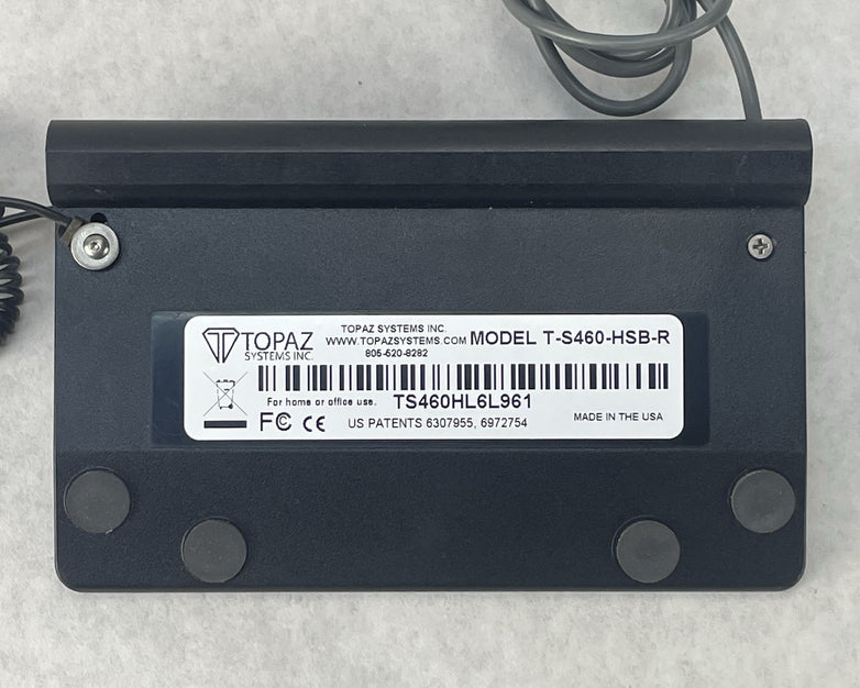 Topaz Systems Electronic Signature Capture Pad T-S460-HSB-R
