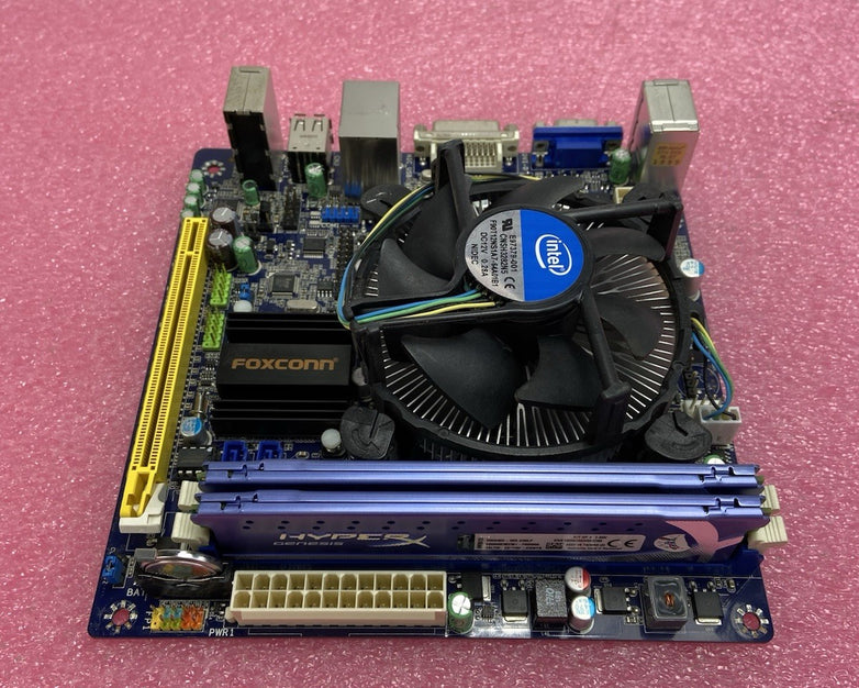 Foxconn H61S Motherboard Intel Core i3-3220 3.3GHz 4GB RAM w/IO