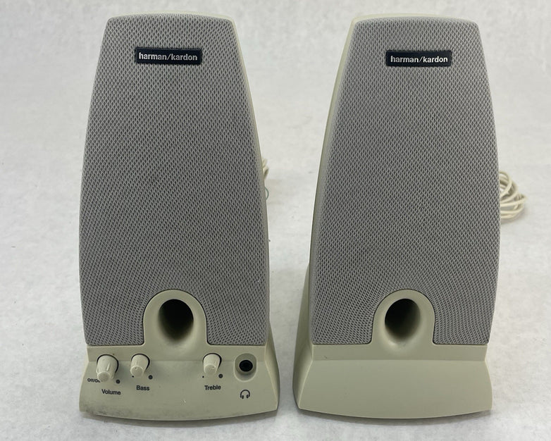 Harman Kardon HK195 Computer Speakers - Tested No Power Cord
