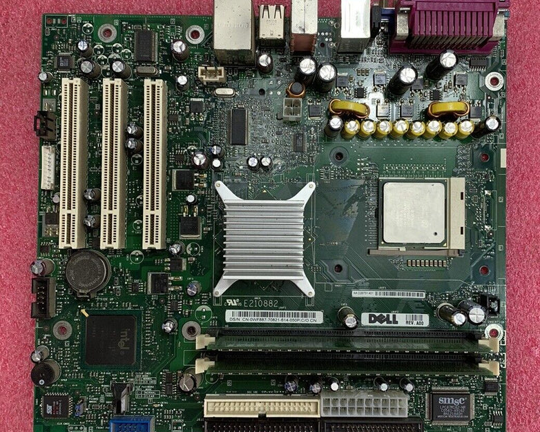 Dell 0WF887 Motherboard Celeron 2.53GHz 512MB RAM with I/O Shield