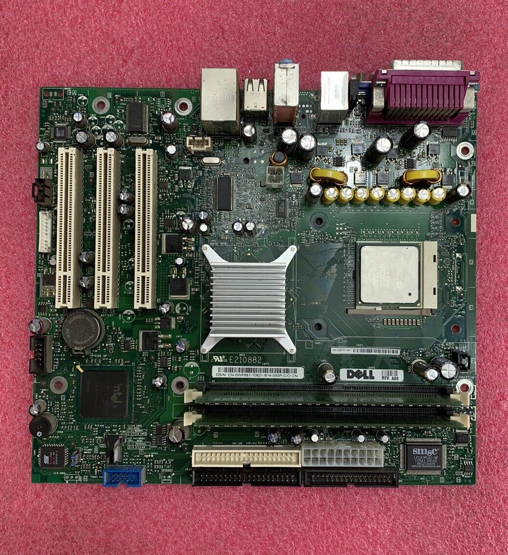 Dell 0WF887 Motherboard Celeron 2.53GHz 512MB RAM with I/O Shield
