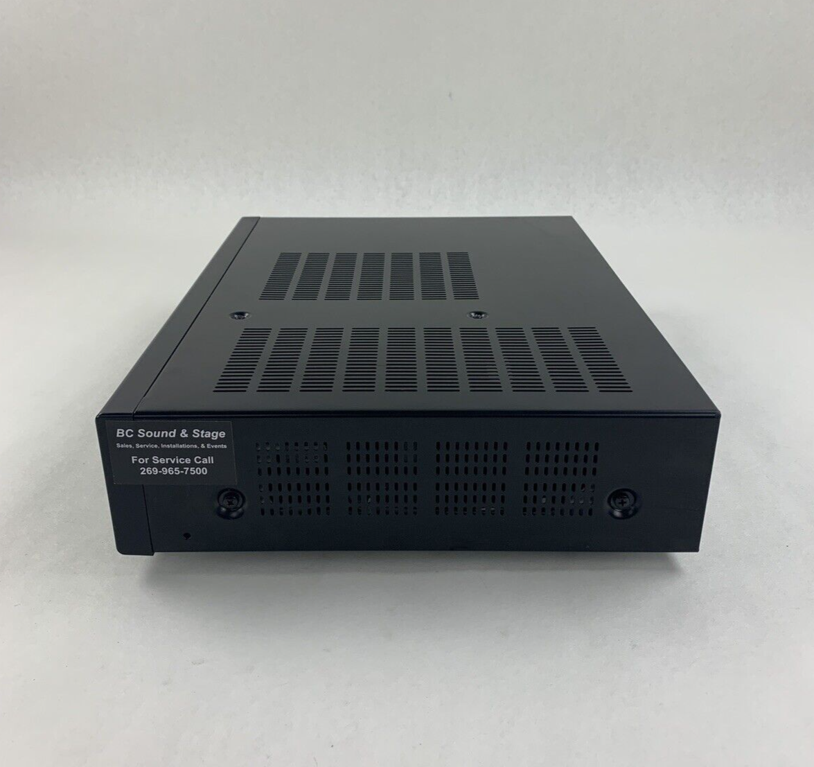 InterM PA-240 PA Mixing Amplifier No Output XLR Inputs 4-6 Parts or Repair