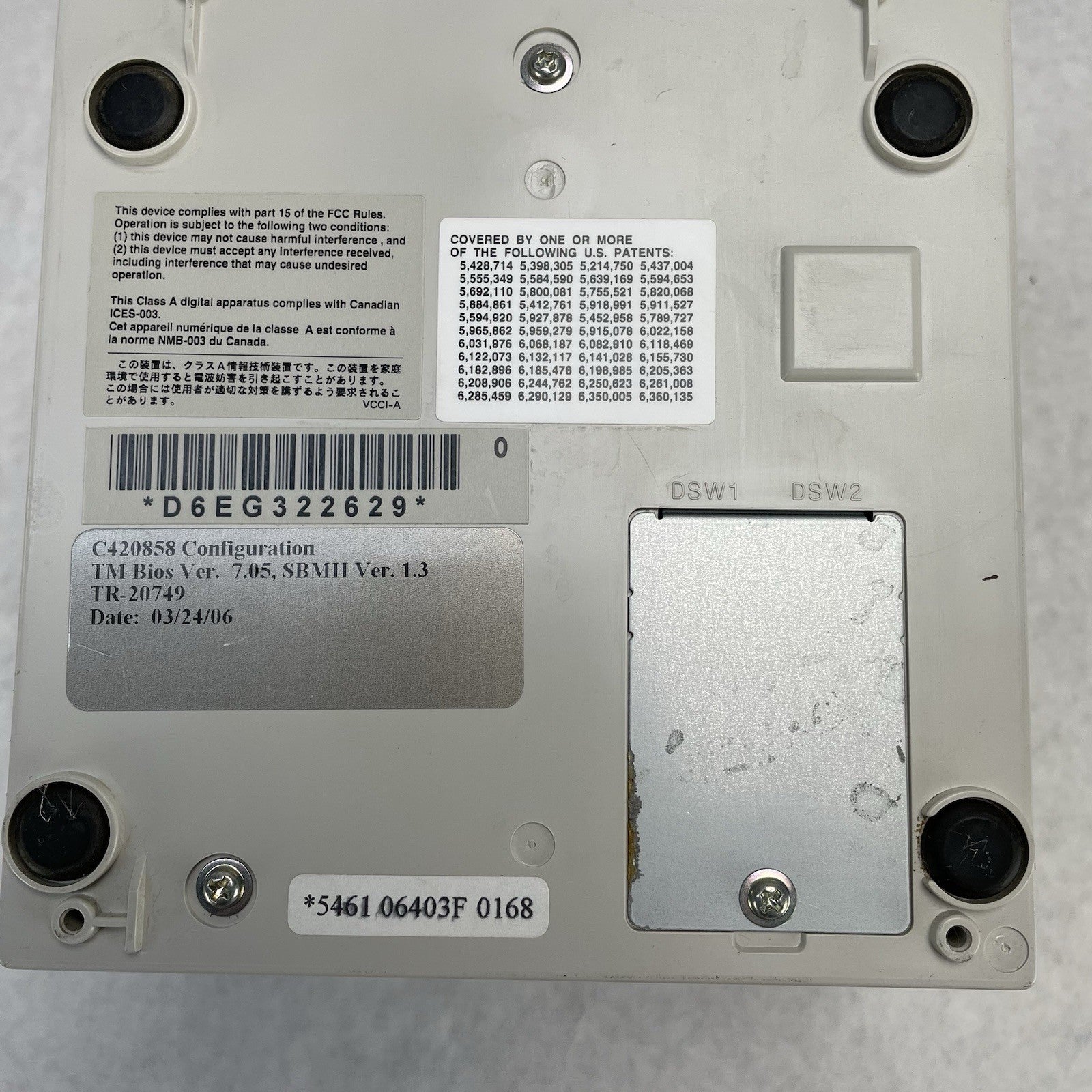 Epson M129C TM-T88III Thermal Receipt Printer Only Tested