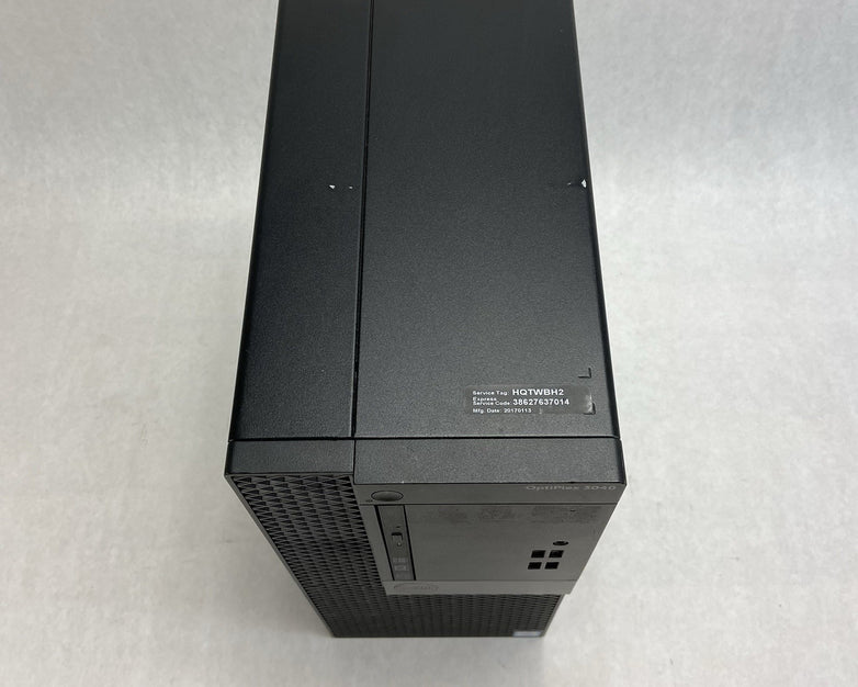 Dell Optiplex 3040 MT Intel Core i3-6100 3.7GHz 4GB RAM No HDD No OS