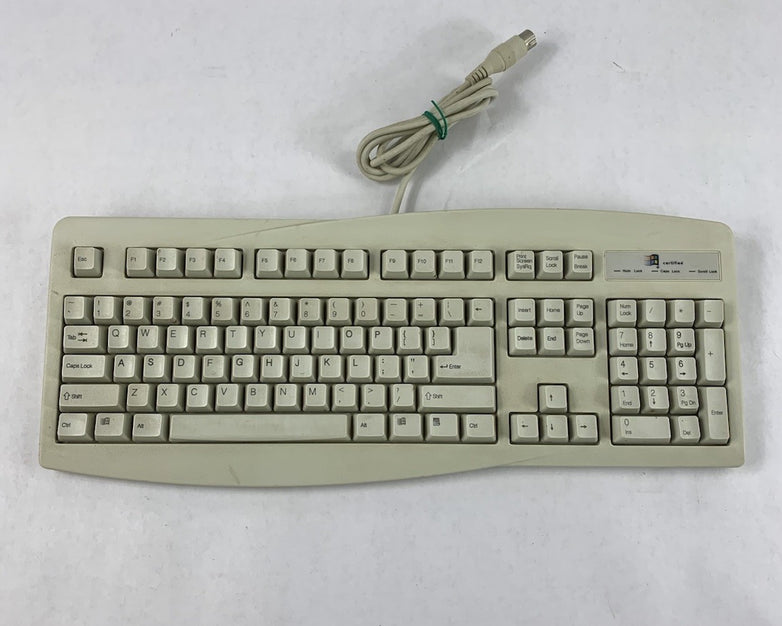 Microsoft K288 Vintage 5-Pin DIN-Wired Mechanical Keyboard - Tested