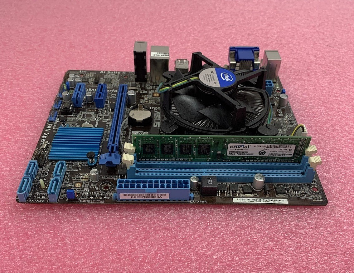 Asus H61M-A Motherboard Intel Pentium G2030 3GHz 2GB RAM w/ Shield