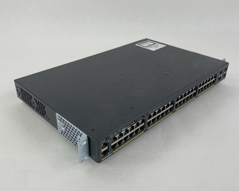 Cisco Catalyst WS-C2960X-48TS-L 48 Port Gigabit Switch V03 - Tested