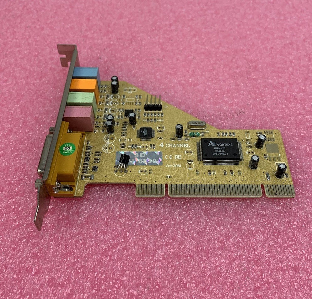 Aureal Vortex 2 SCAU8830 PCI Sound Card