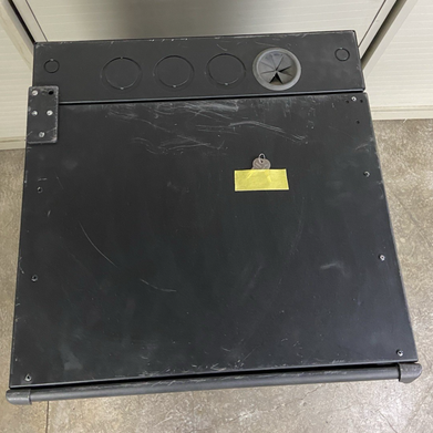CPI Chatsworth 11840-736 Black Cube-it Wall Cabinet H36" X W24" X D24" With Keys