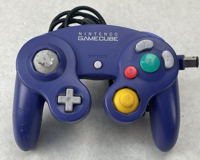Nintendo DOL-003 Indigo GameCube Controller For Parts Or Repair