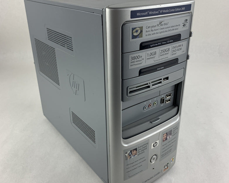 HP Pavilion A1330n Computer AMD Athlon 64 3800+ 2.4 GHz 1 GB Ram No OS No HDD