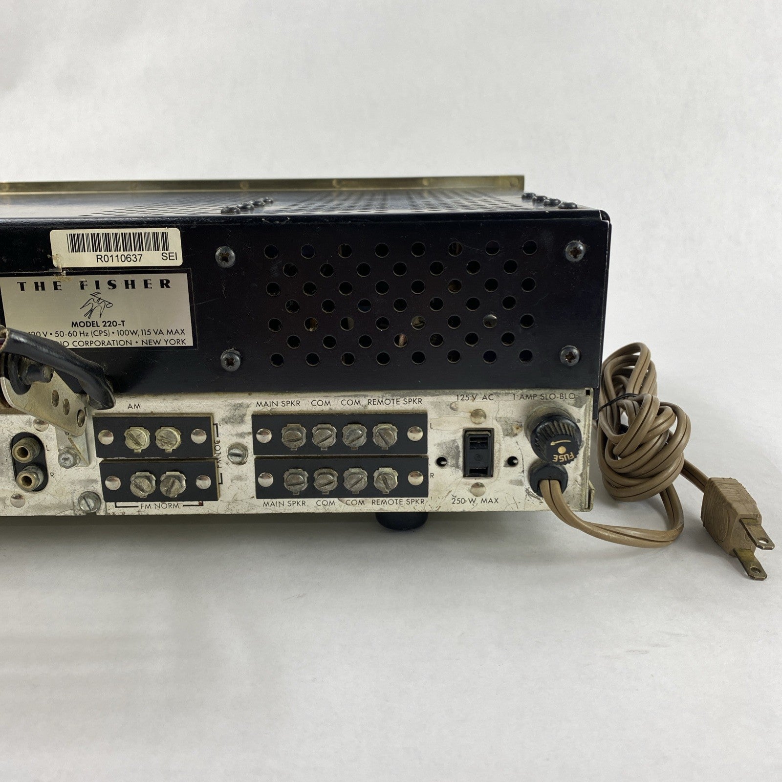The Fisher 220-T Receiver Stereo Parts or Repair5