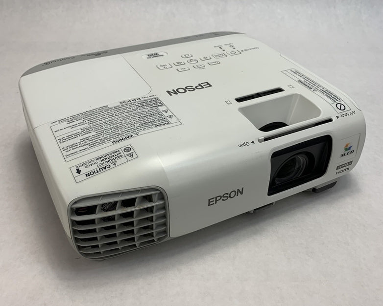 Epson PowerLite W29 H690A LCD Lamp Projector 155 Lamp Hours - No Remote