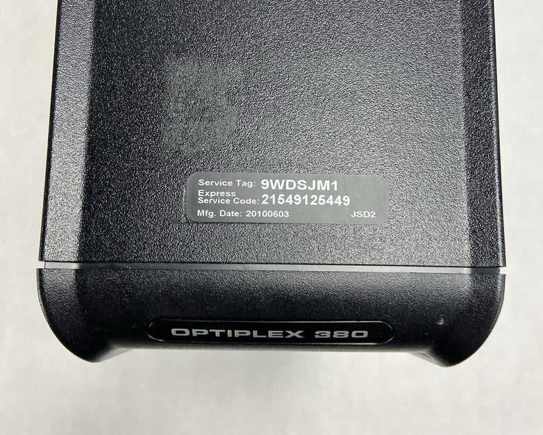 Dell Optiplex 380 DT Intel Core 2 Duo E7500 2.93GHz 2GB RAM No HDD No OS