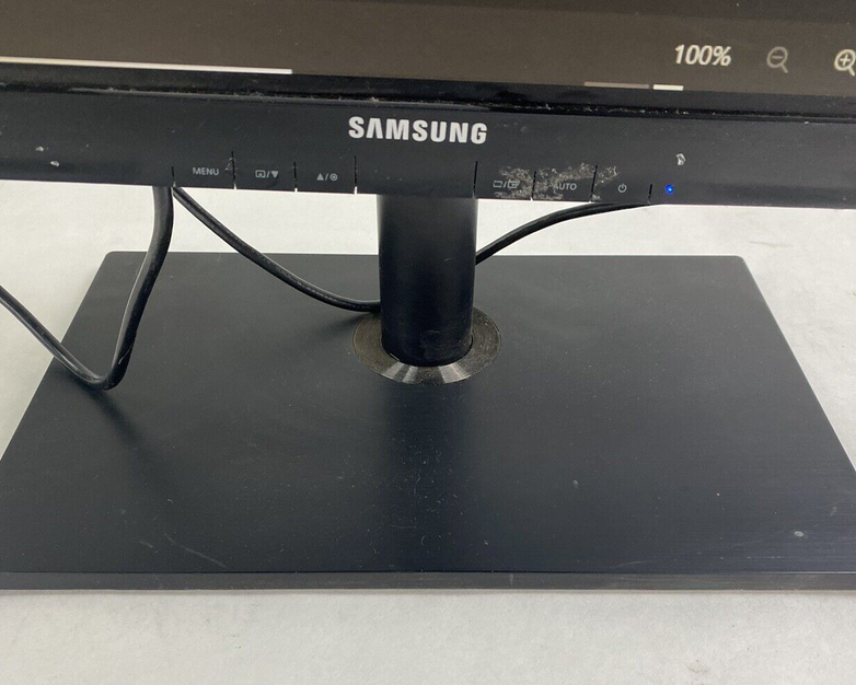 Samsung SyncMaster S24A460 24" FHD LCD Widescreen Monitor No Power Cord Tested