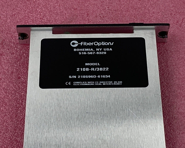 Fiber Options Video Multimode Fiber Optic Receiver - 170V-R-R/1BXX