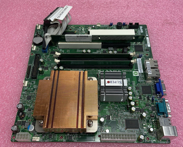 SuperMicro PDSBM-LN2+ Motherboard Intel Pentium Dual E2220 2.4GHZ 2GB RAM