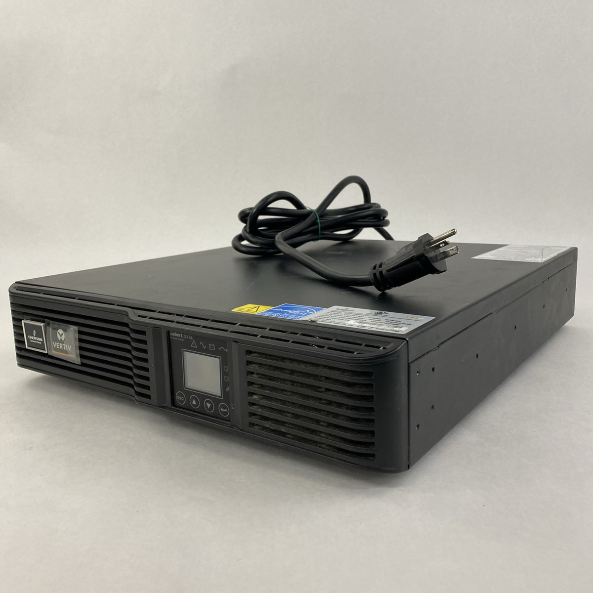 Vertiv Liebert GXT4-1500RT120 Battery Backups Tested - No Batt Ears Card0