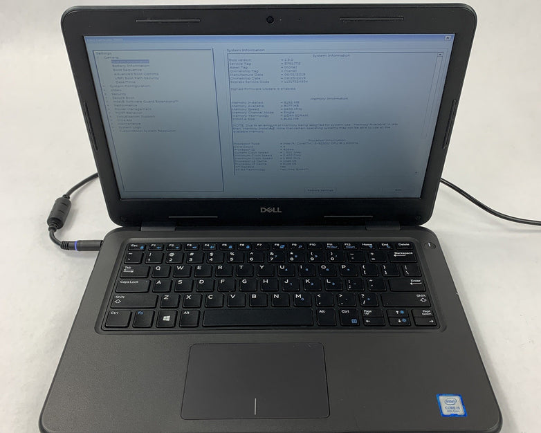 Dell Latitude 3300 13.3" i5-8250u 1.6 GHz 8 GB Ram NO OS No HDD No Batt No AC