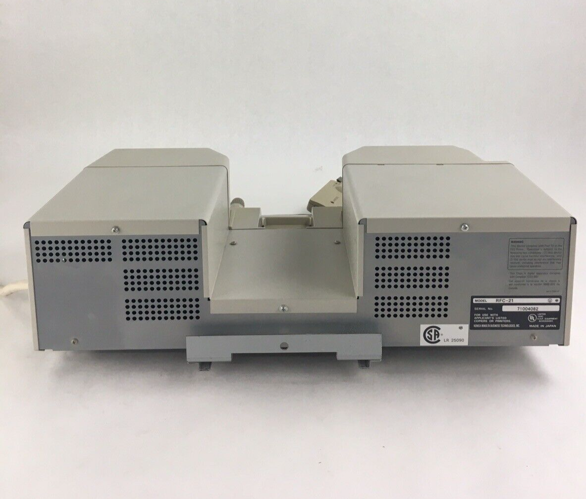 Minolta MS7000 MKII Microfilm Scanner Roll Film Carrier 21 RFC-21 Untested