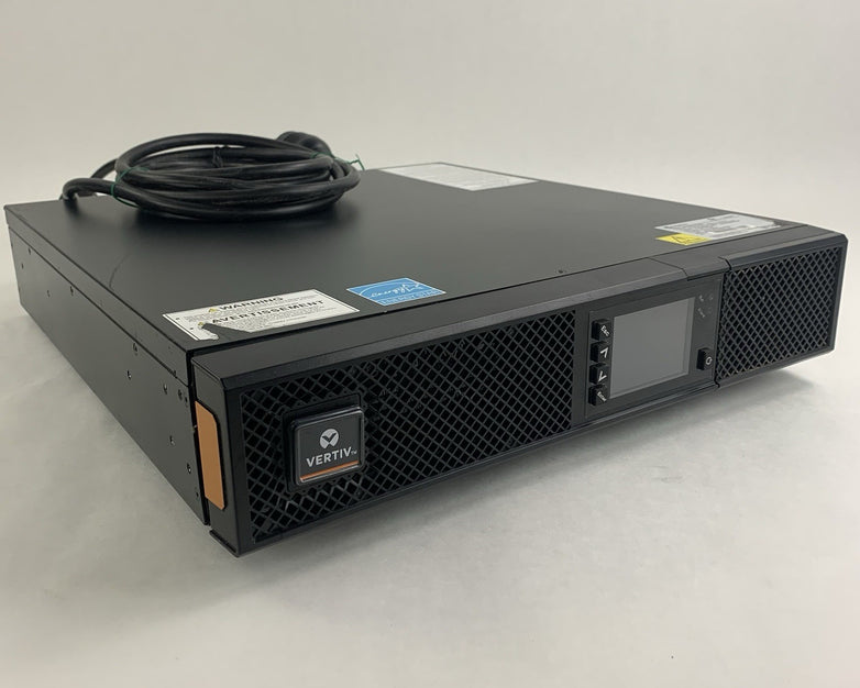 Liebert Vertiv GXT5-2000LVRT2UXL 2000VA 1800W 125V Rack UPS Tested Bad Screen