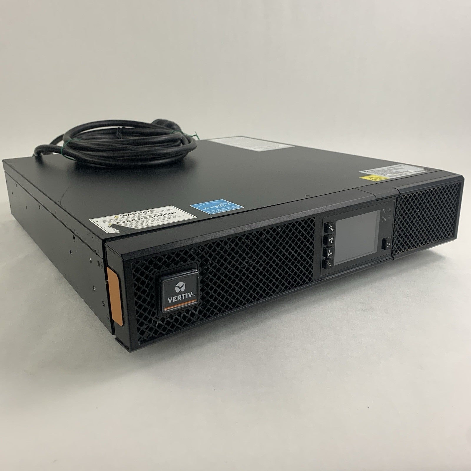 Liebert Vertiv GXT5-2000LVRT2UXL 2000VA 1800W 125V Rack UPS Tested Bad Screen1