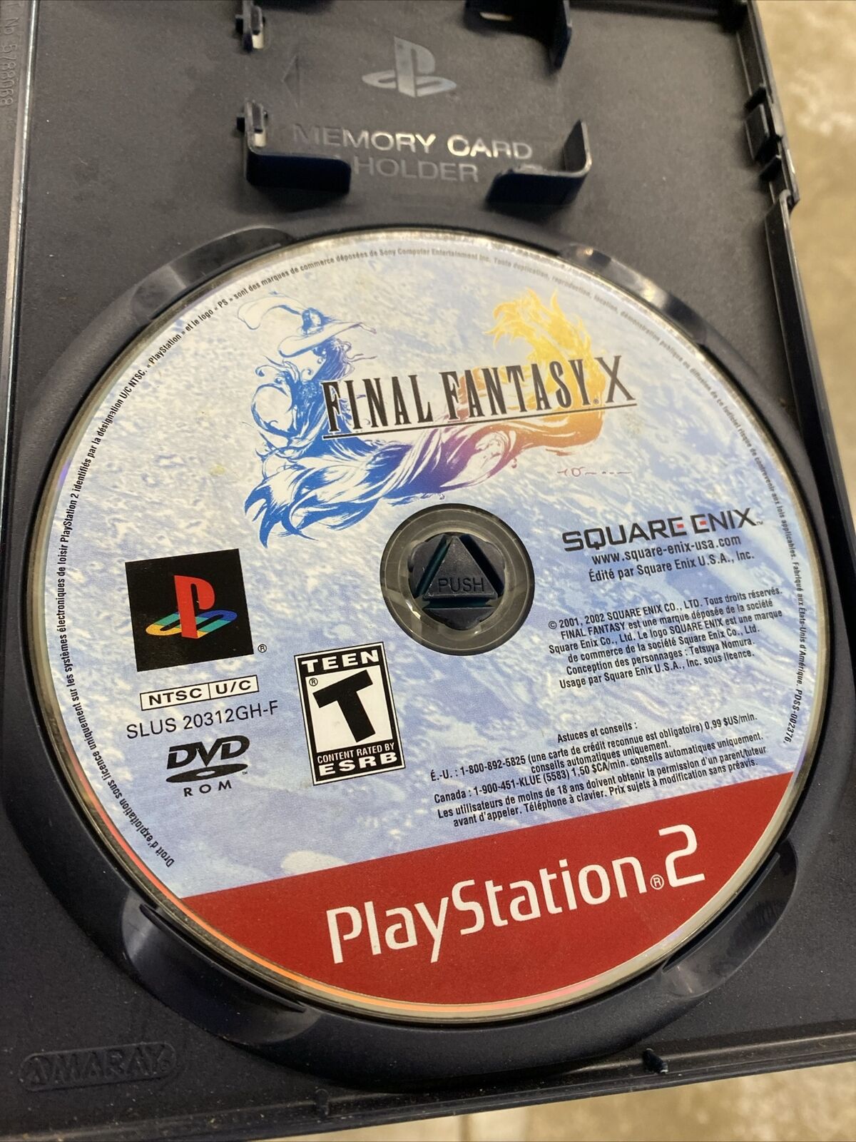PS2 Final Fantasy X  + FF X-2 for Sony PlayStation 2 Bundle