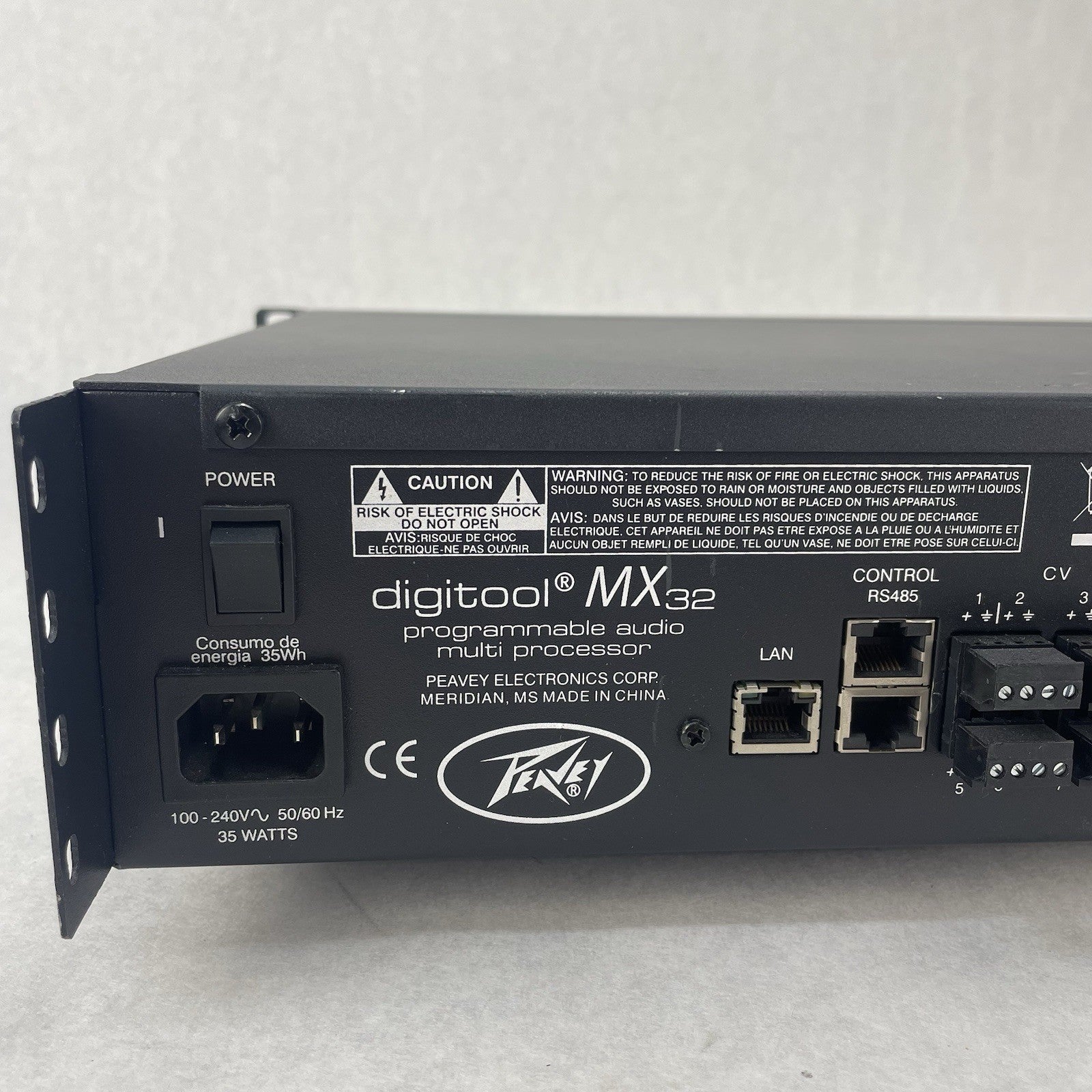 Peavey Digitool MX32 Programmable Digital Audio Multi Processor For Parts8