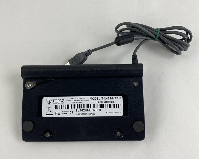 Topaz T-L462-HSB-R USB Signature Pad No Stylus Lot of 4 Parts or Repair