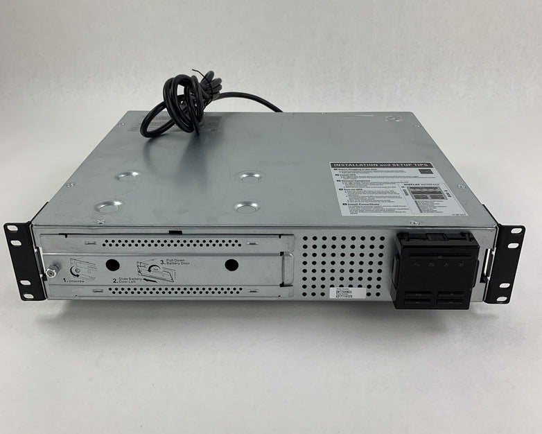 APC SMT750RM2U Line Interactive Rackmount Smart-UPS  No Battery Tested