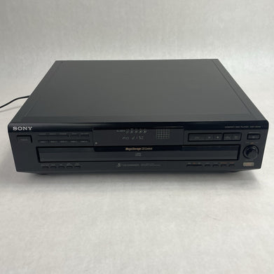 Sony CDP-415 5 DISK CD Player Tested No Remote