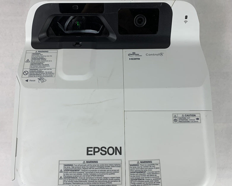 Epson H741A BrightLink 685Wi LCD Projector 1480 Lamp Hours