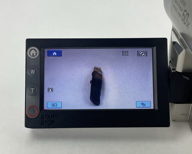 Sony Handycam DCR-DVD650 Camera ONLY Tested & Reset No Power Cord/Battery