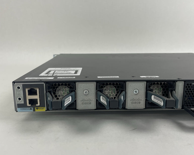 Cisco WS-C3650-48PS-S V04 Tested & Reset 1X PSU