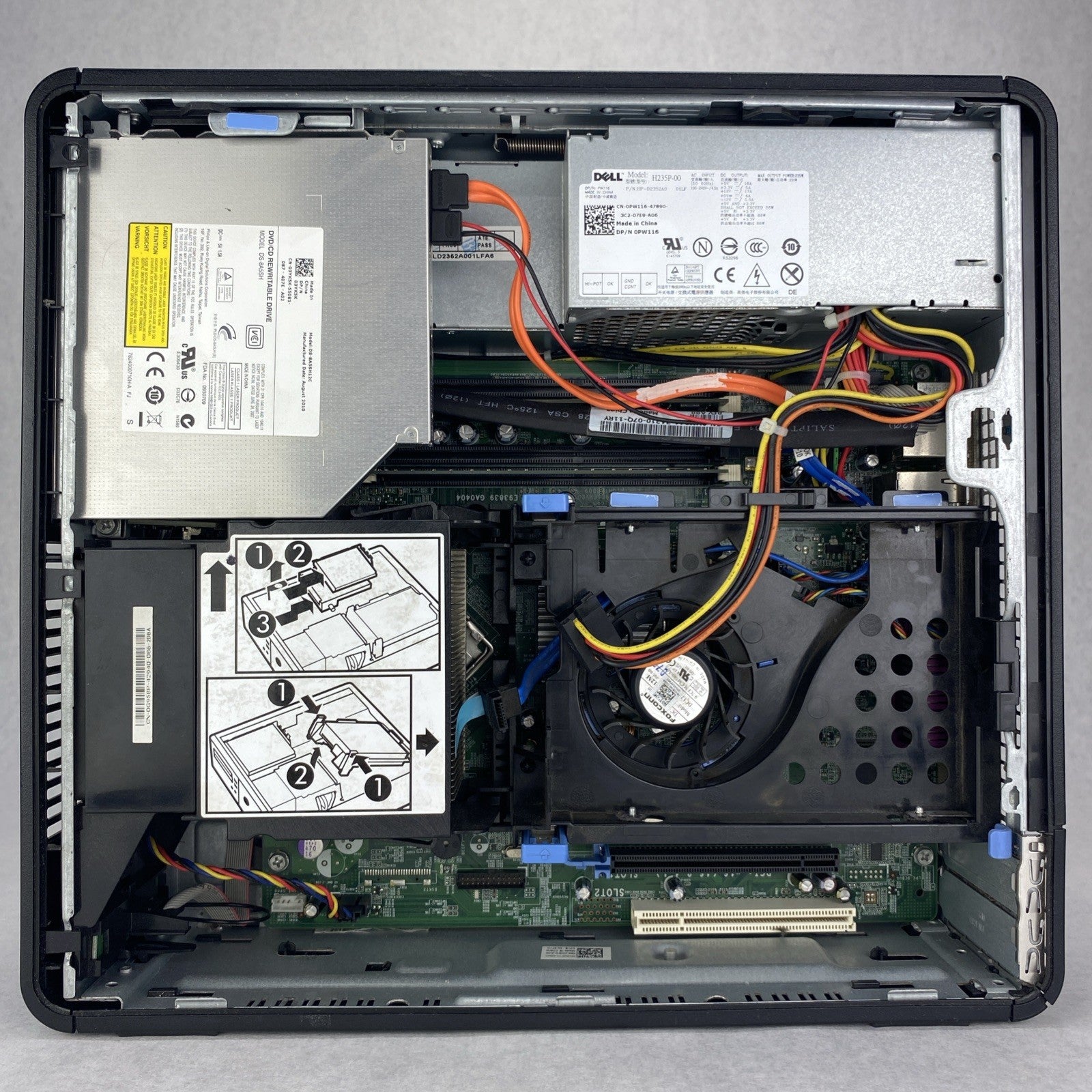 Dell Optiplex 780 SFF Intel Core 2 Duo E8400 3.0GHz 4GB RAM No HDD No OS