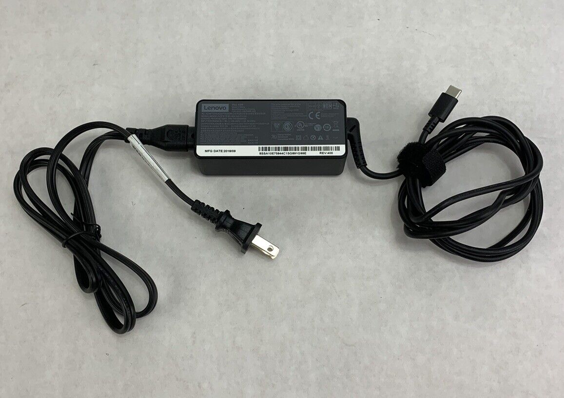 Lenovo ADLX45YCC2A 45W AC Adapter (Lot of 2)
