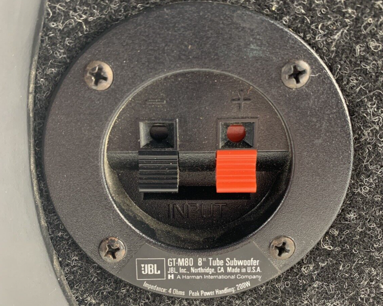 Rockford Punch XLC 10” 8 Ohm Subwoofer Tower JBL GT-M80 Custom Build Tested
