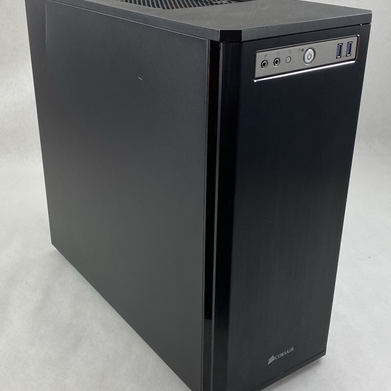 Corsair Obsidian Series 550D Mid-Tower Gaming Computer Case Damaged Front Panel