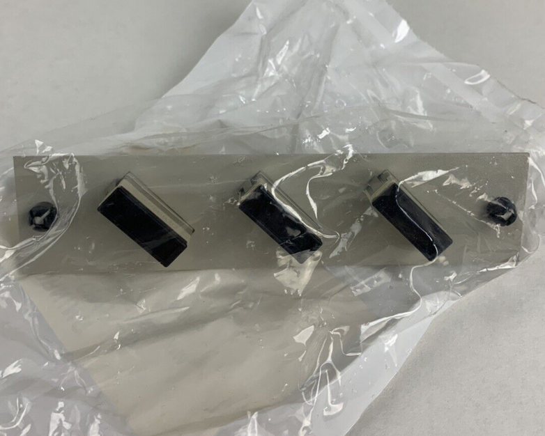 Corning FDC-CP1P-57 PNL W/3 Duplex SC Fiber SLVS Connector Panel