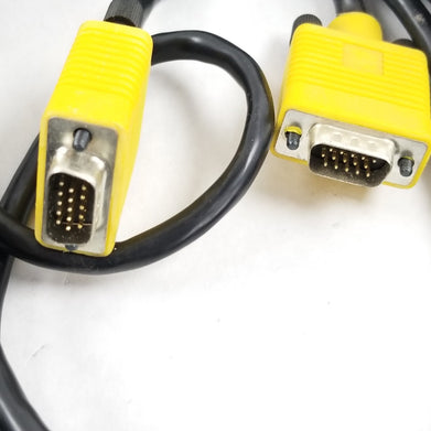 Lot of (2) Polycom Male to Male VGA Cable 25ft for VS4000 (P/N:09211-001)