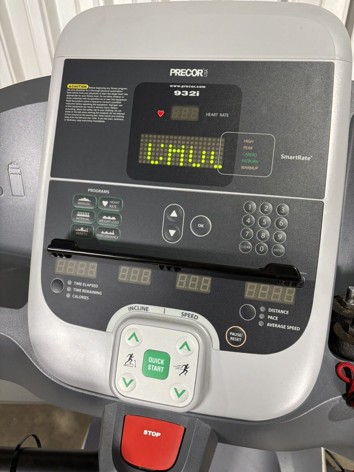 Precor 932i Precision Low Impact Treadmill